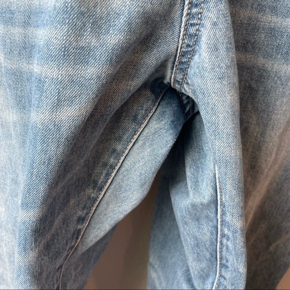 City Chic Over it all Overalls denim with distressing - Picture 7 of 11